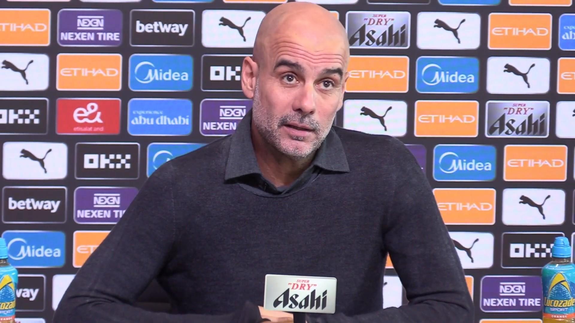 V体育入口-瓜迪奥拉：阿森纳的进球和我们被吹的球差不多？这你得问裁判